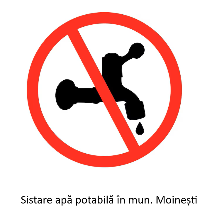 Întrerupere furnizare apă potabilă